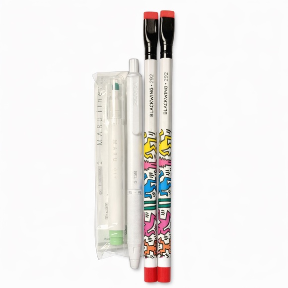 Other - Colorful Pencil(2), Pen & Highlighter Set Blackwing, Zebra & MARU